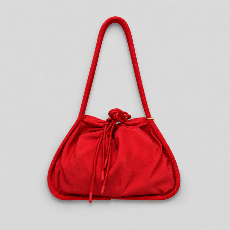 COLEGACY Soft Drawstring Nylon Shoulder Bag