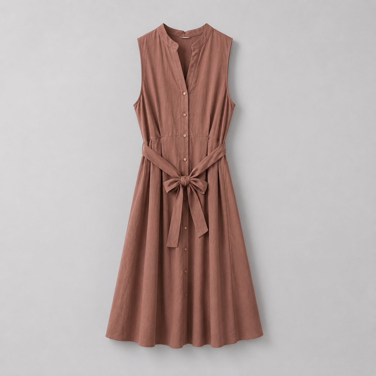COLEGACY Women Sleeveless Midi Dress