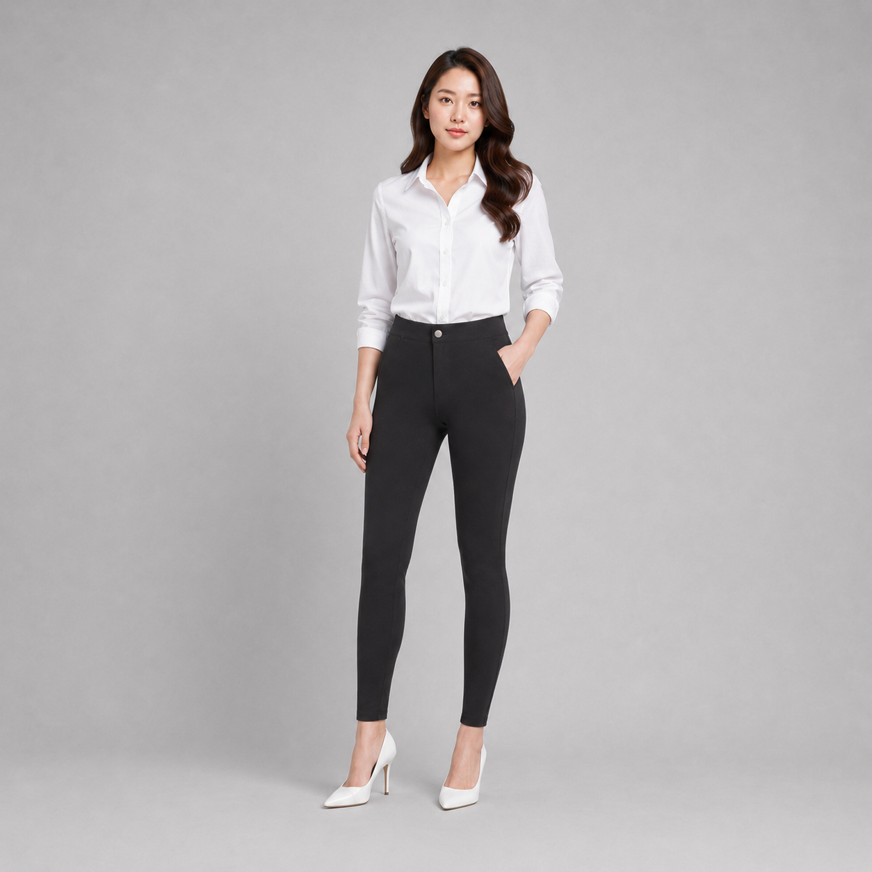 COLEGACY Women Classic Plain Stretchable Leggings