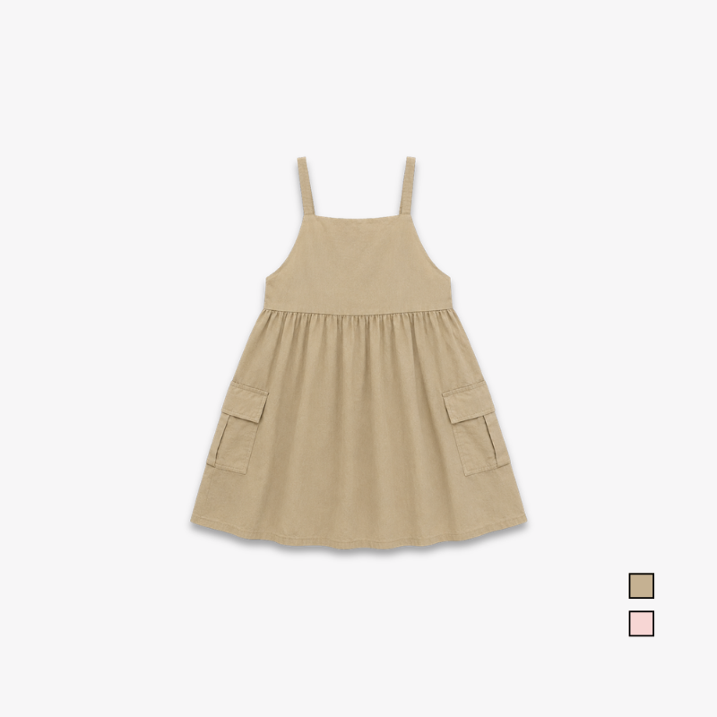 AD Kids Girls Sleeveless Cotton Dress