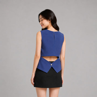 COLEGACY Women Minimal Sleeveless Top