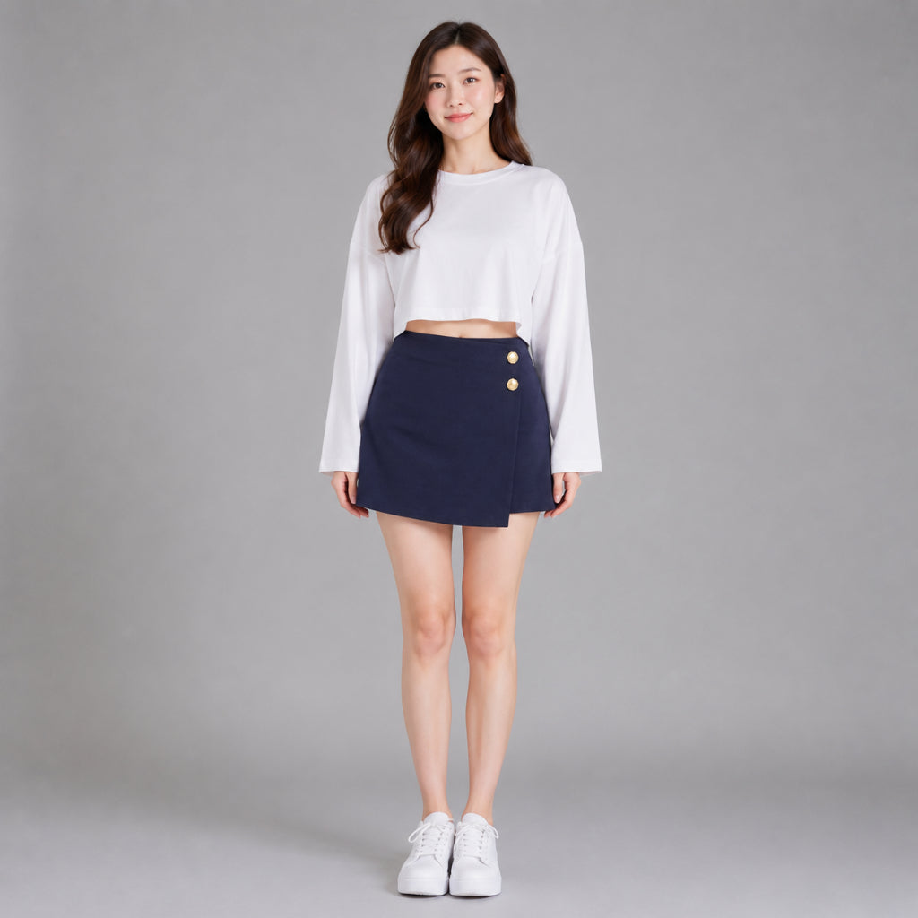 COLEGACY Women Wrap Skort