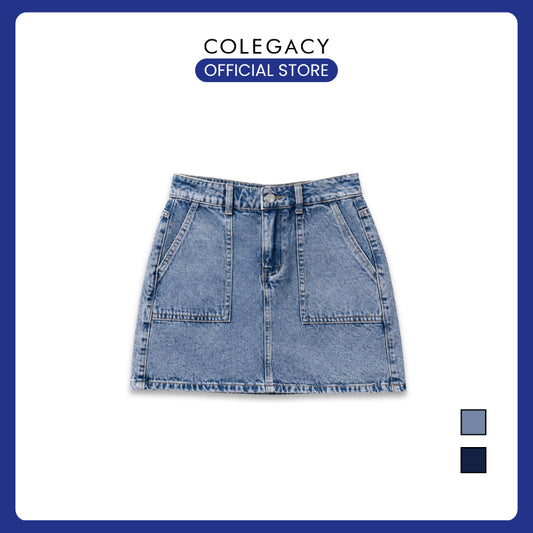 COLEGACY Women Denim Mini Skirt