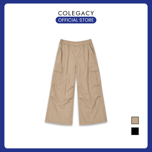 COLEGACY Men Wide Leg Cargo Pants