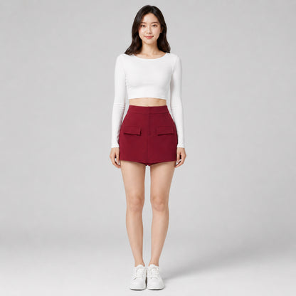 COLEGACY Women Pocket Skort