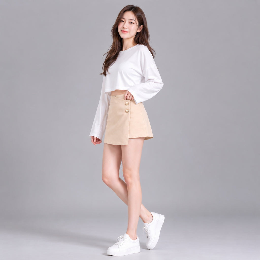 COLEGACY Women Wrap Skort