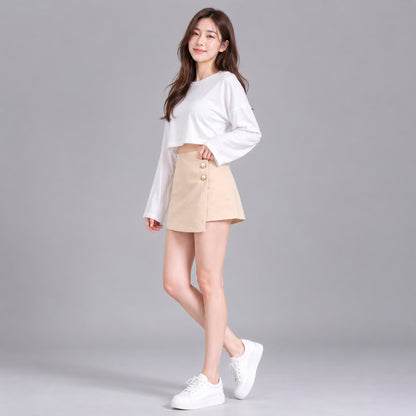 COLEGACY Women Wrap Skort