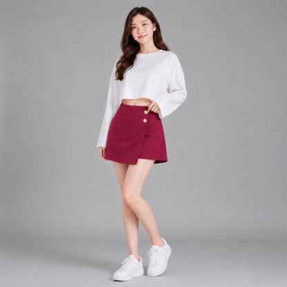 COLEGACY Women Wrap Skort