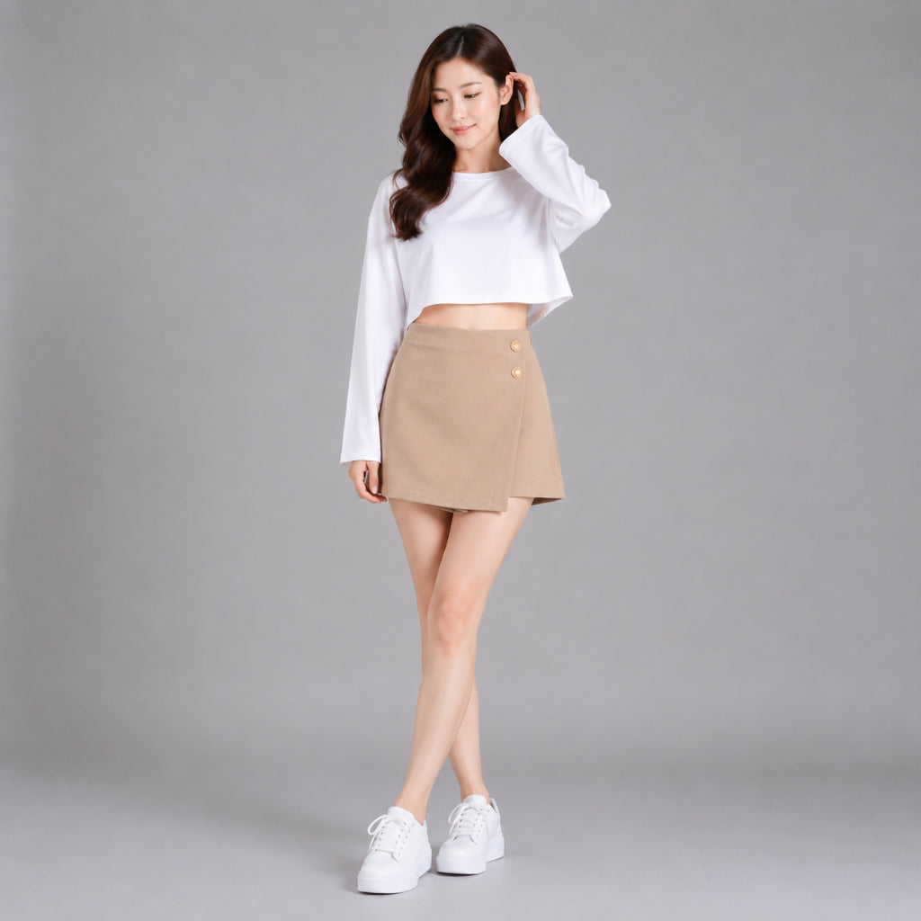 COLEGACY Women Wrap Skort