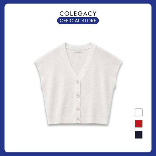 COLEGACY Women Knit Vest Top