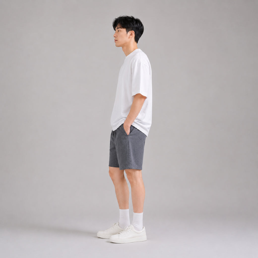 COLEGACY Men Textured Casual Shorts