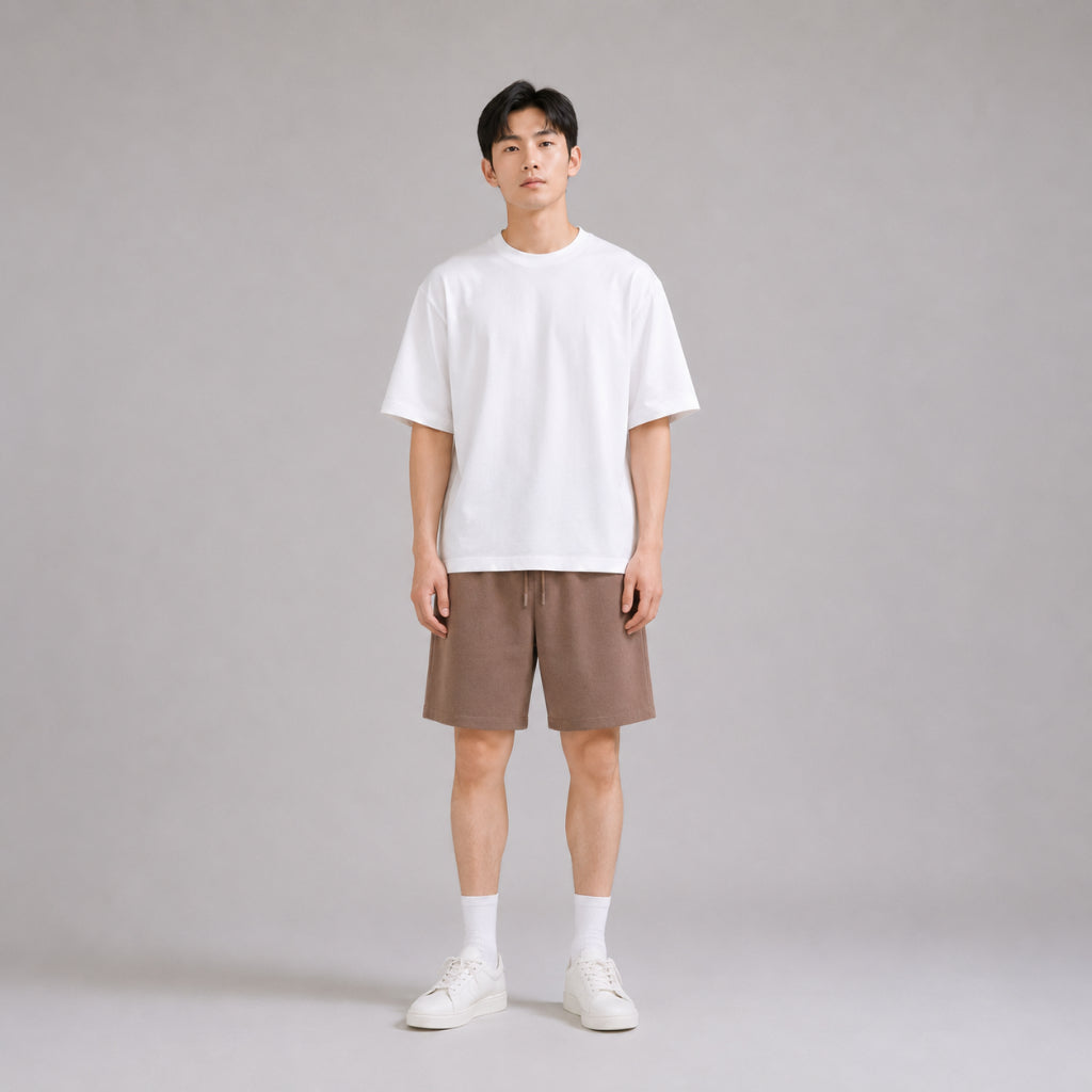 COLEGACY Men Textured Casual Shorts