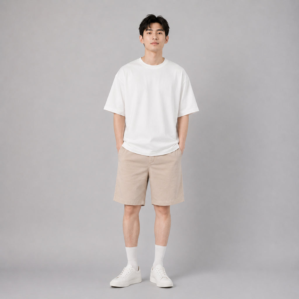 COLEGACY Men Casual Chino Shorts