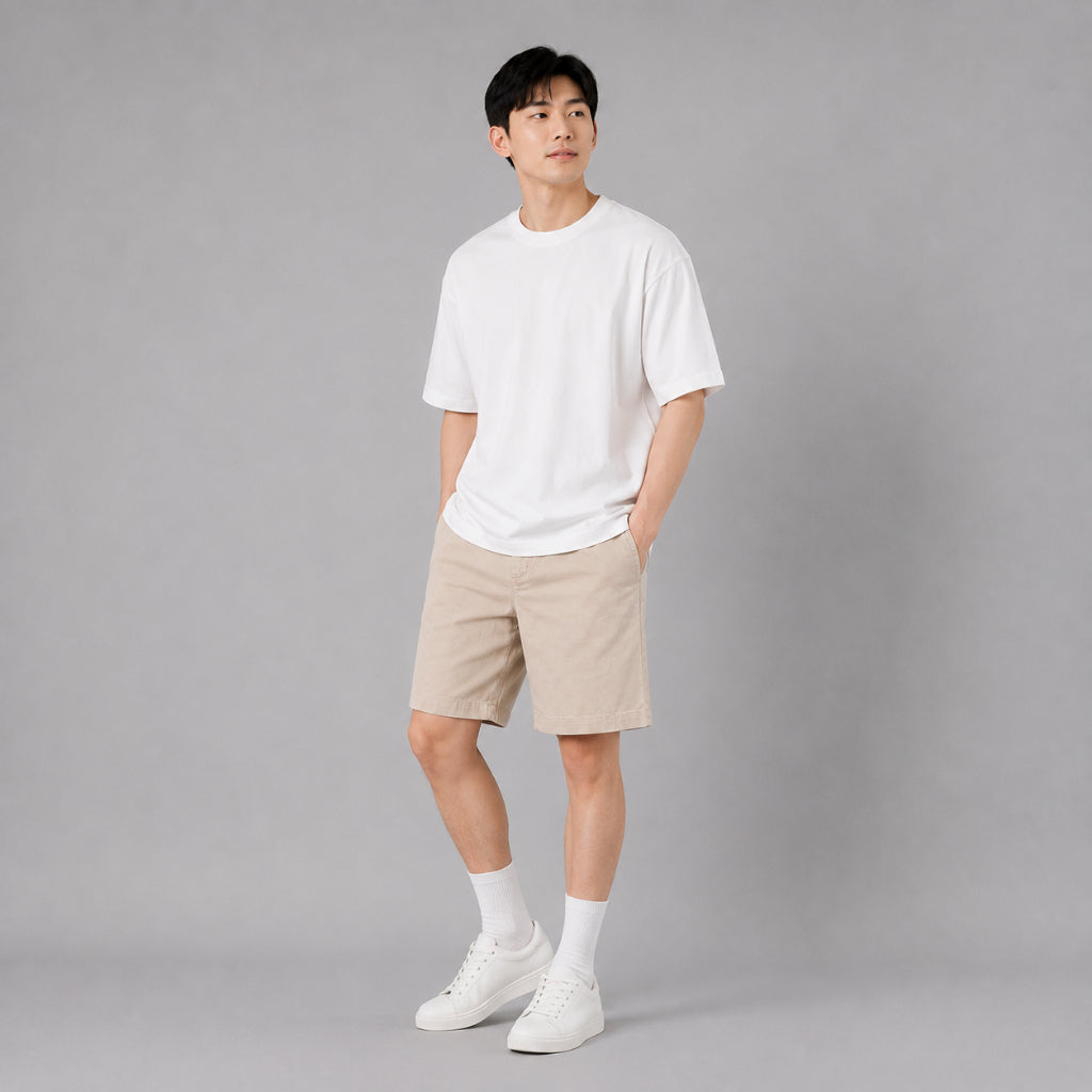 COLEGACY Men Casual Chino Shorts