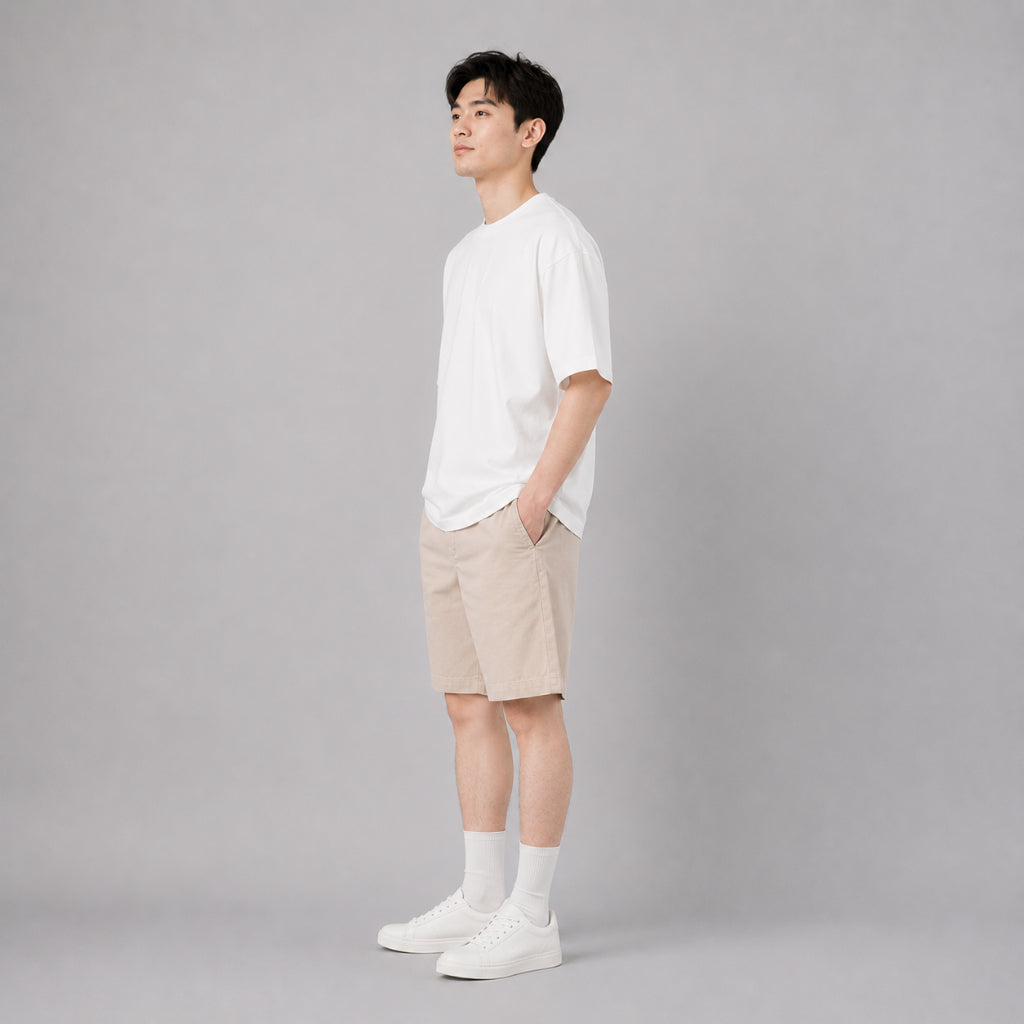 COLEGACY Men Casual Chino Shorts