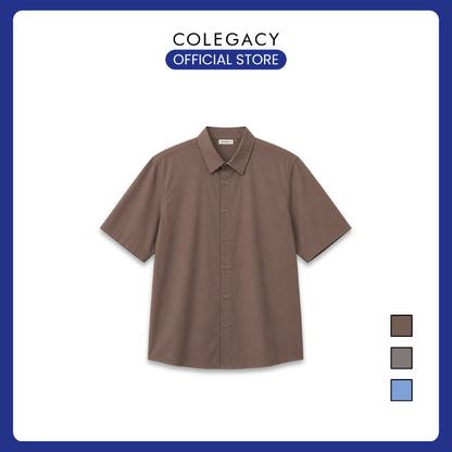 COLEGACY Men Smooth Short Sleeve Shirt