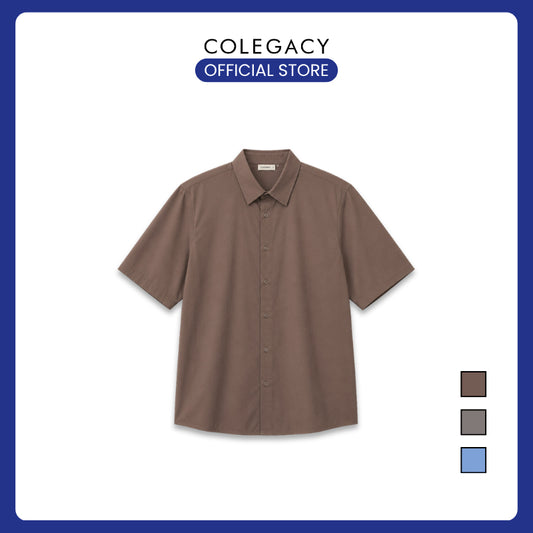COLEGACY Men Smooth Short Sleeve Shirt