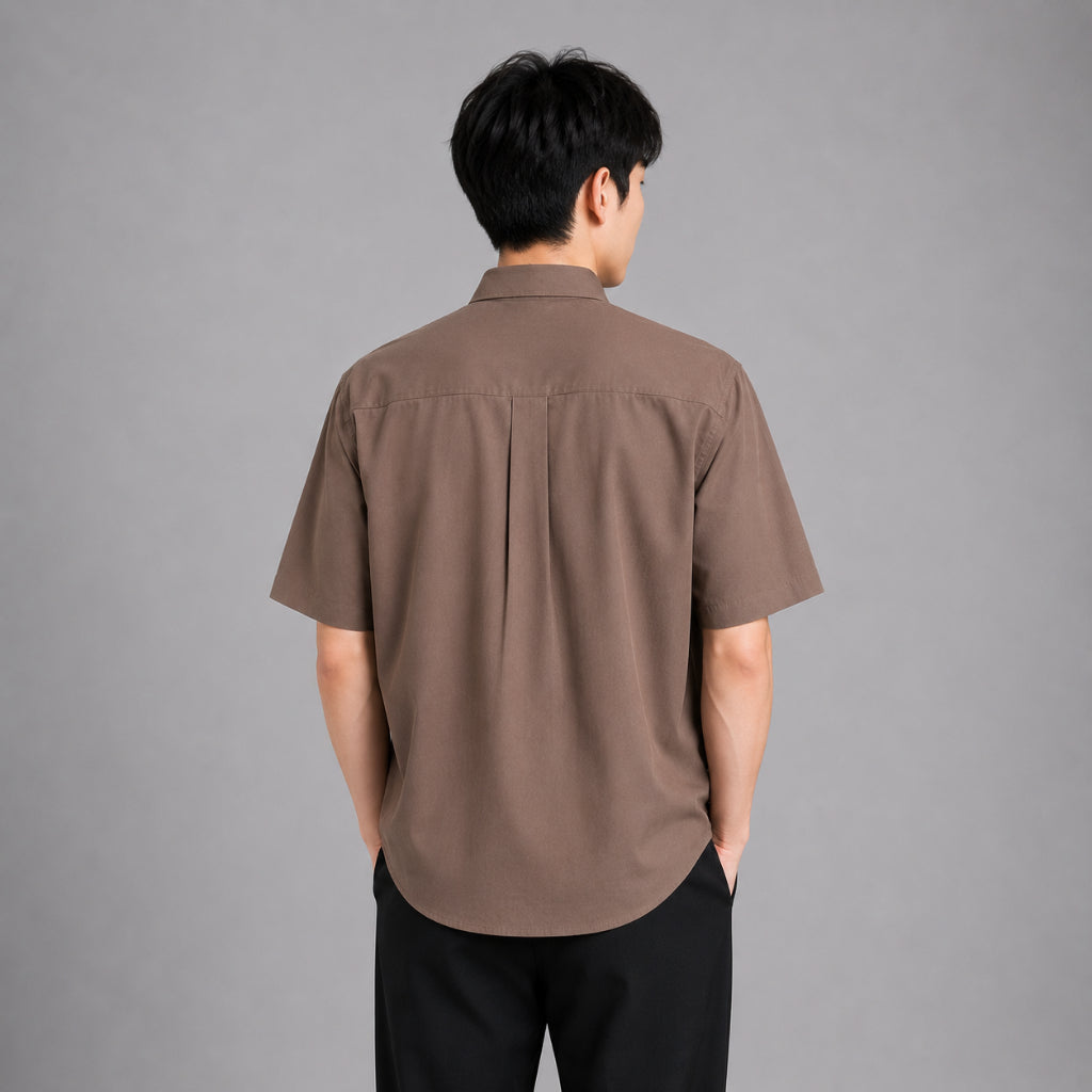 COLEGACY Men Smooth Short Sleeve Shirt