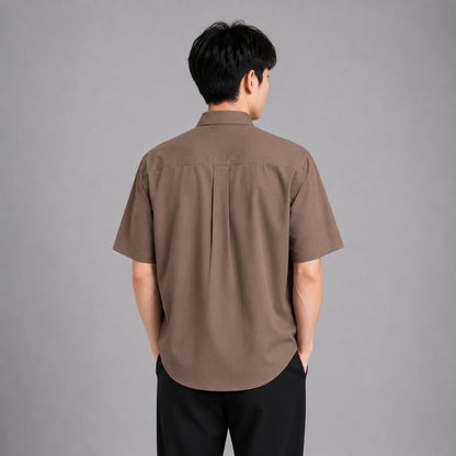 COLEGACY Men Smooth Short Sleeve Shirt