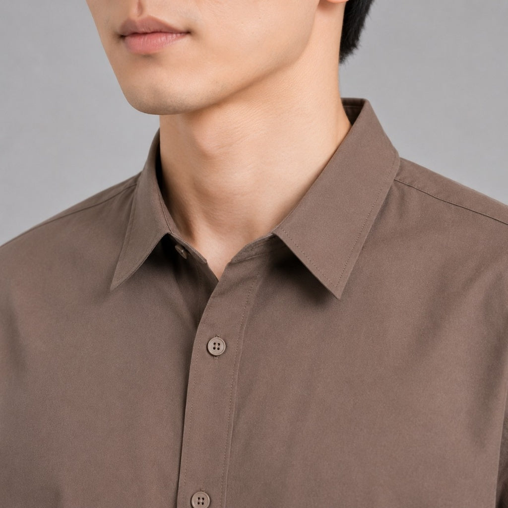 COLEGACY Men Smooth Short Sleeve Shirt