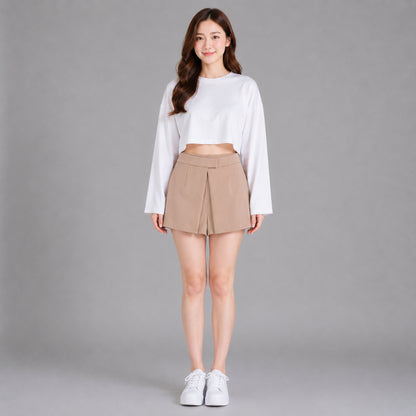 COLEGACY Women Pleated Skort