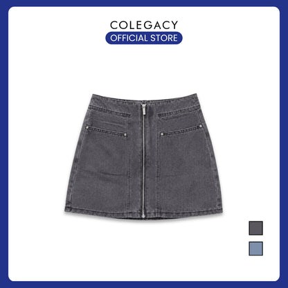 COLEGACY Women Denim Skirt