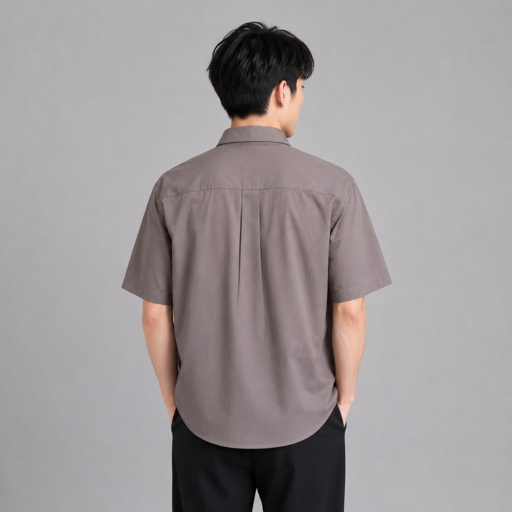 COLEGACY Men Smooth Short Sleeve Shirt