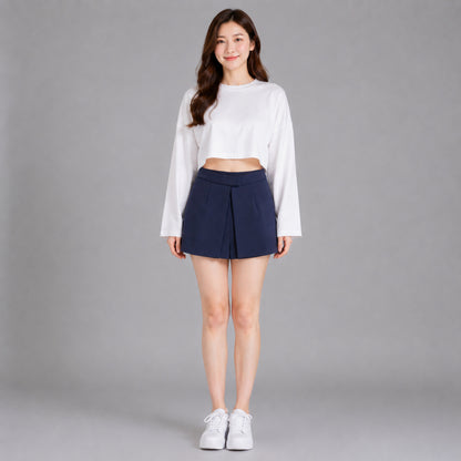 COLEGACY Women Pleated Skort
