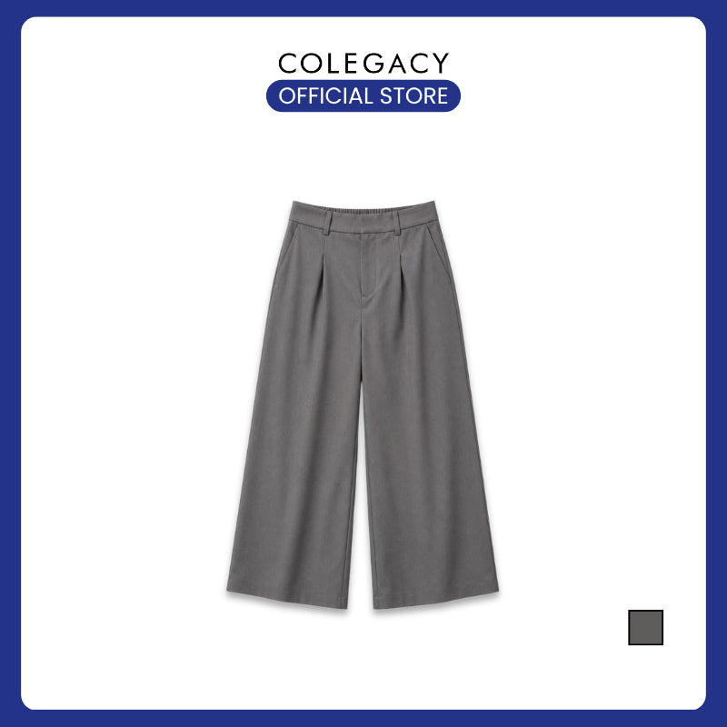 COLEGACY Women Wide Leg Trousers