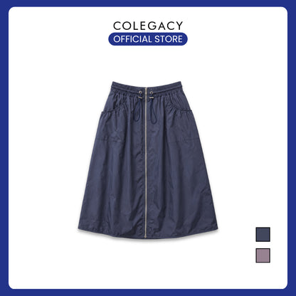 COLEGACY Women Nylon Midi Skirt