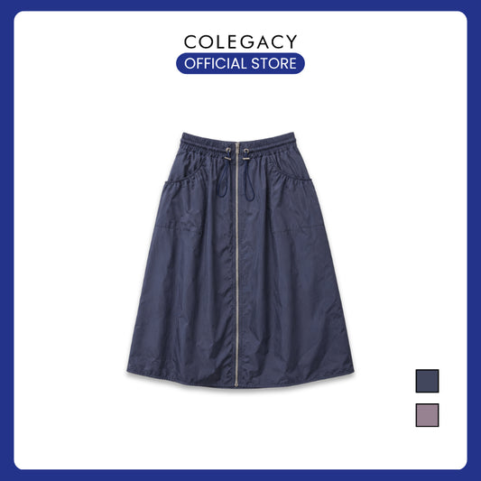 COLEGACY Women Nylon Midi Skirt