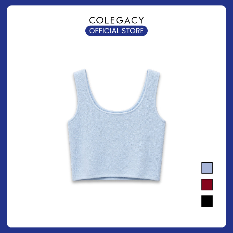 COLEGACY Women Knit Tank Top