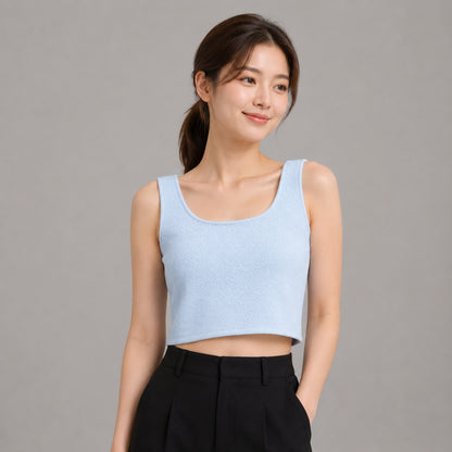 COLEGACY Women Knit Tank Top