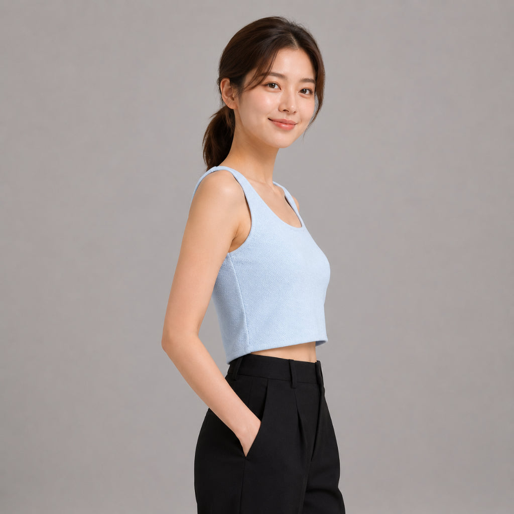 COLEGACY Women Knit Tank Top