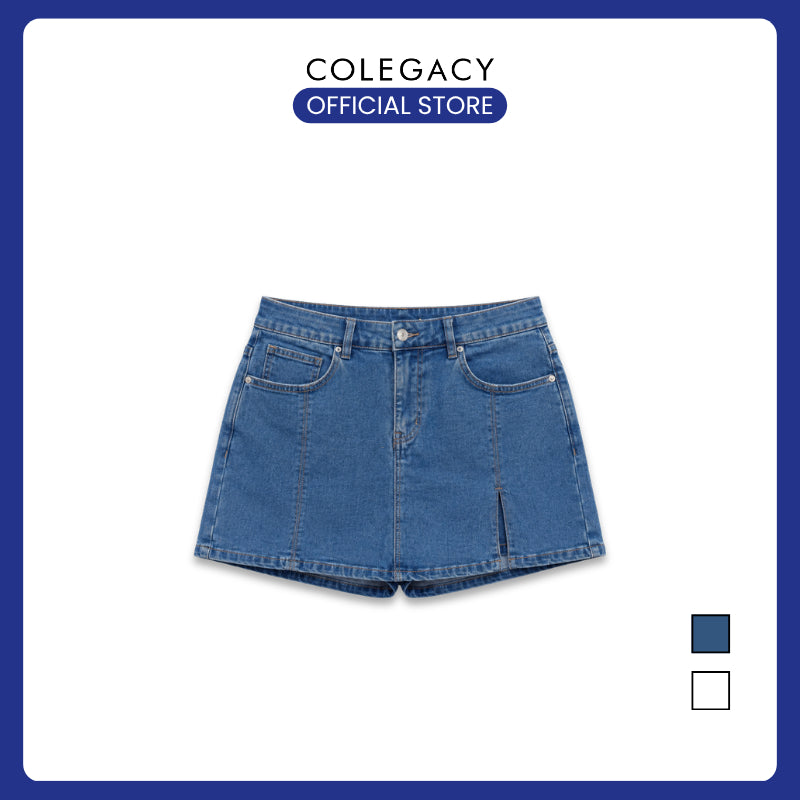 COLEGACY Women Denim Skort