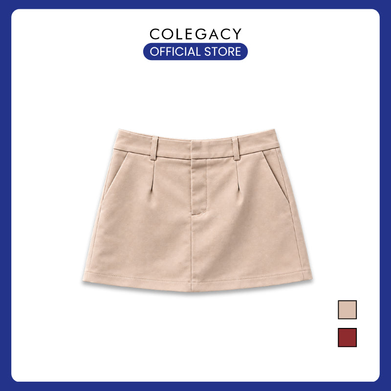 COLEGACY Women High Waist Mini Skirt