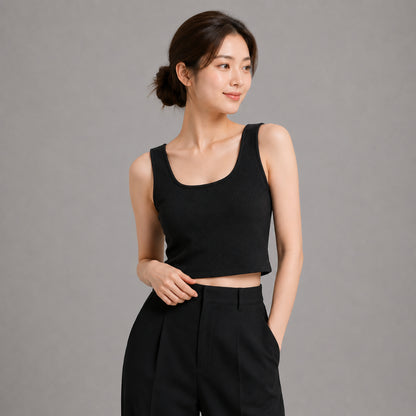 COLEGACY Women Knit Tank Top