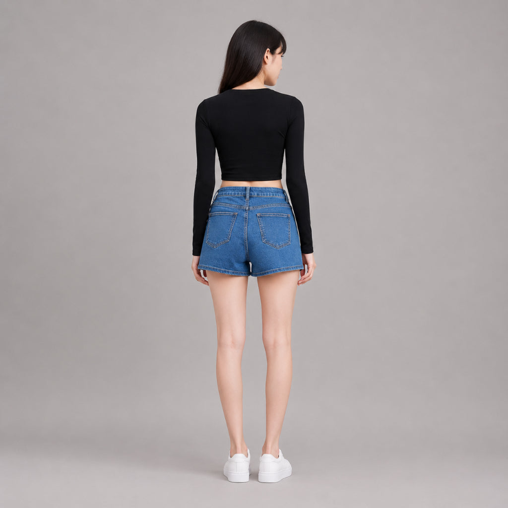 COLEGACY Women Denim Skort