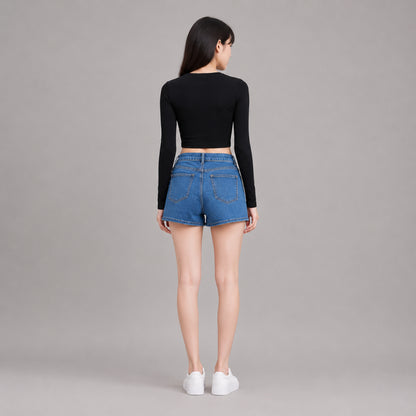 COLEGACY Women Denim Skort