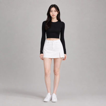 COLEGACY Women Denim Skort