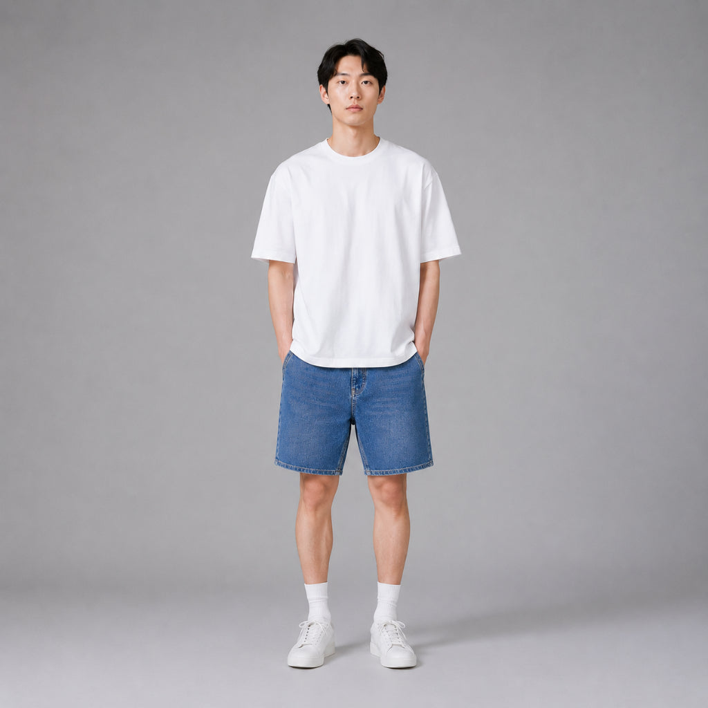 COLEGACY Men Denim Shorts