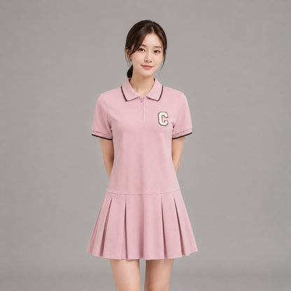 COLEGACY Women Polo Mini Dress