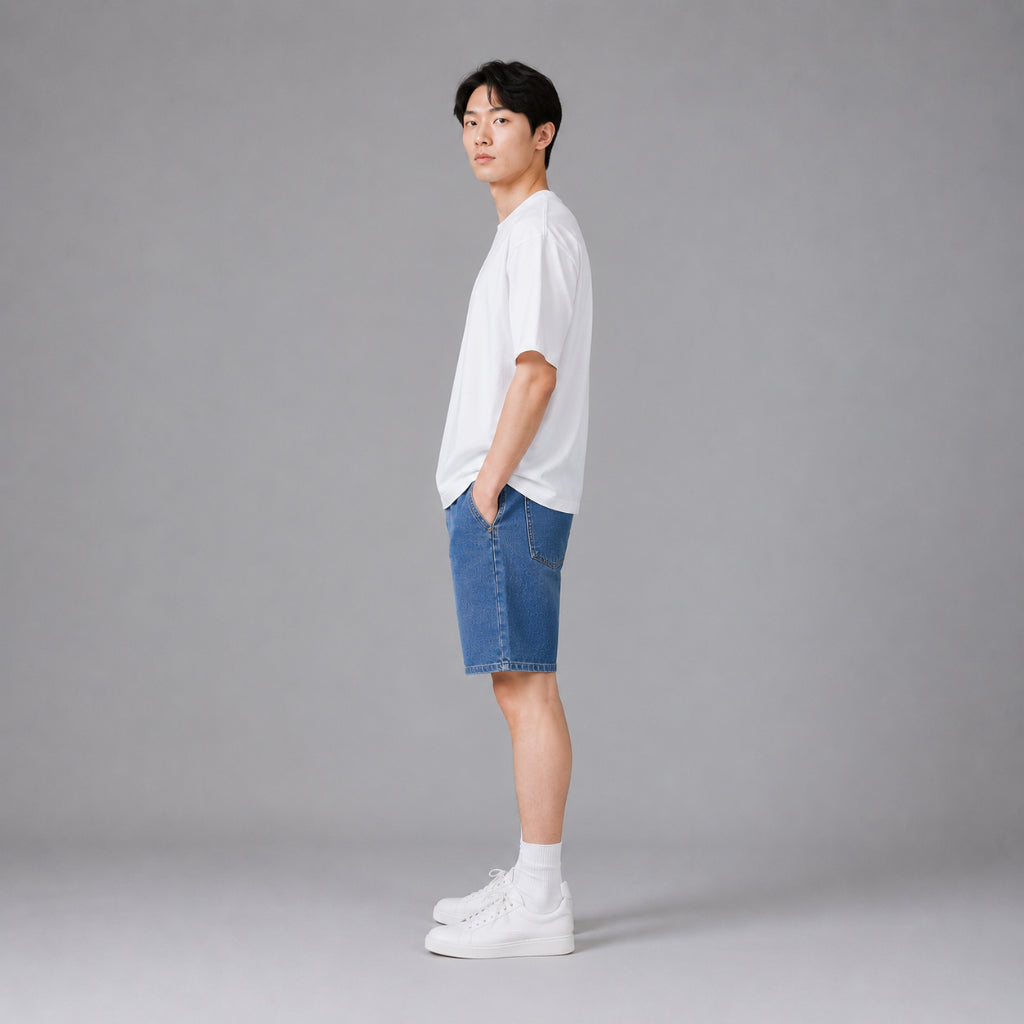 COLEGACY Men Denim Shorts