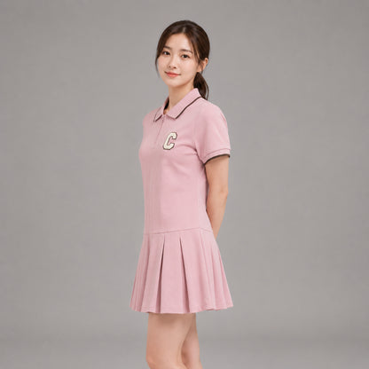 COLEGACY Women Polo Mini Dress