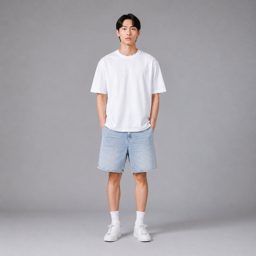 COLEGACY Men Denim Shorts