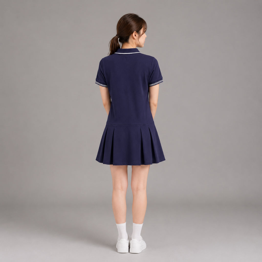 COLEGACY Women Polo Mini Dress