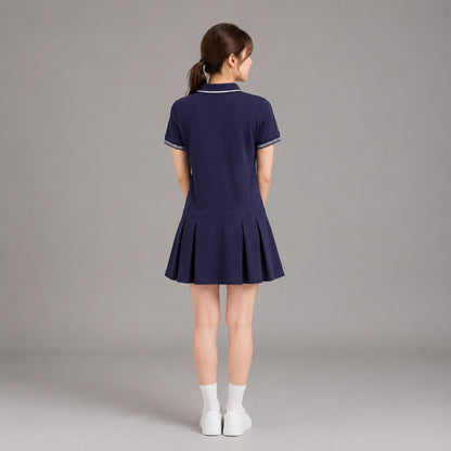 COLEGACY Women Polo Mini Dress