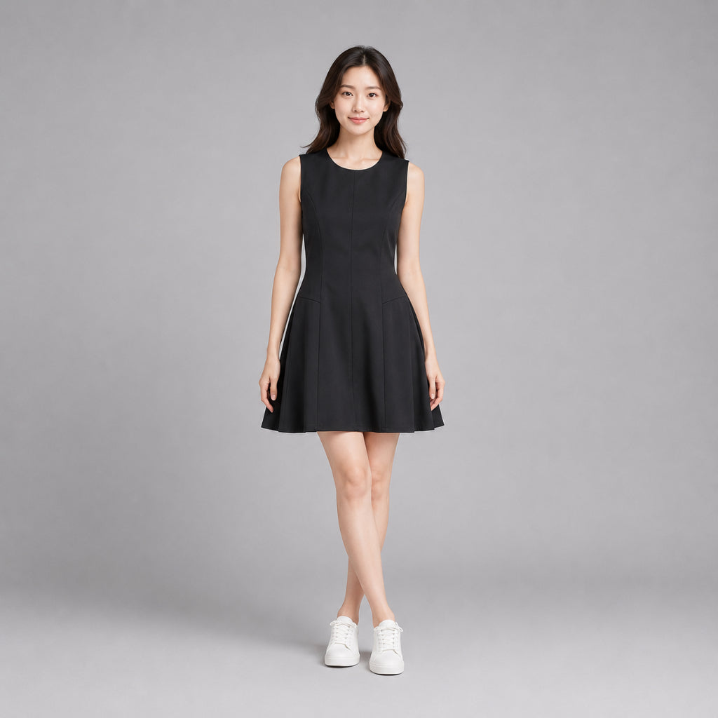 COLEGACY Women Sleeveless Mini Dress