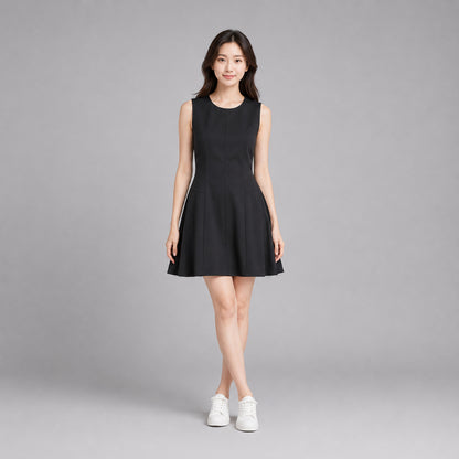 COLEGACY Women Sleeveless Mini Dress
