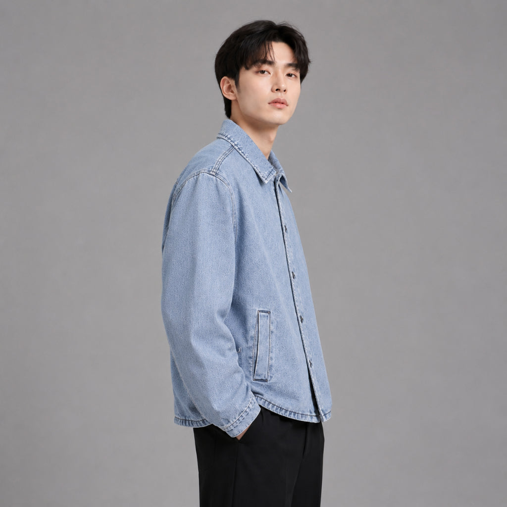 COLEGACY Men Denim Jacket